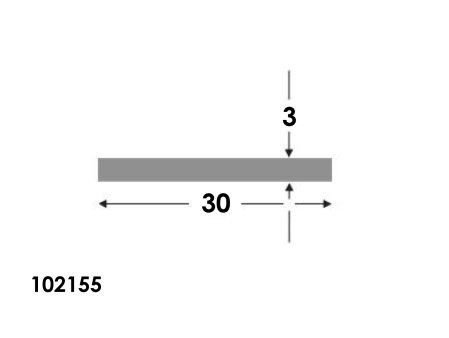 Platstaf 30x3.0 brute