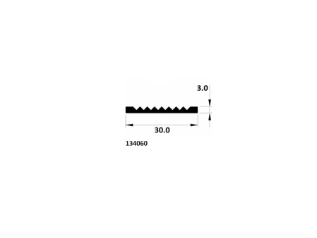 Slijtstrip 30x3.0 brute